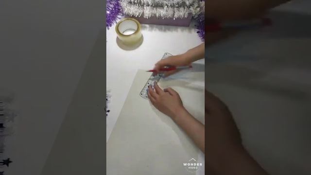 Камин из картона Как настоящий!!!!
