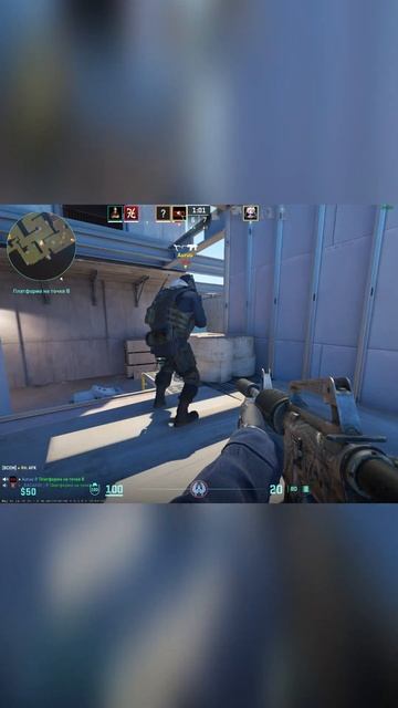 НУ ТЫ СТРЕМЯНКА в CS2 #cs2 #counterstrike2  #ксго #counterstrike #luckymoments #f