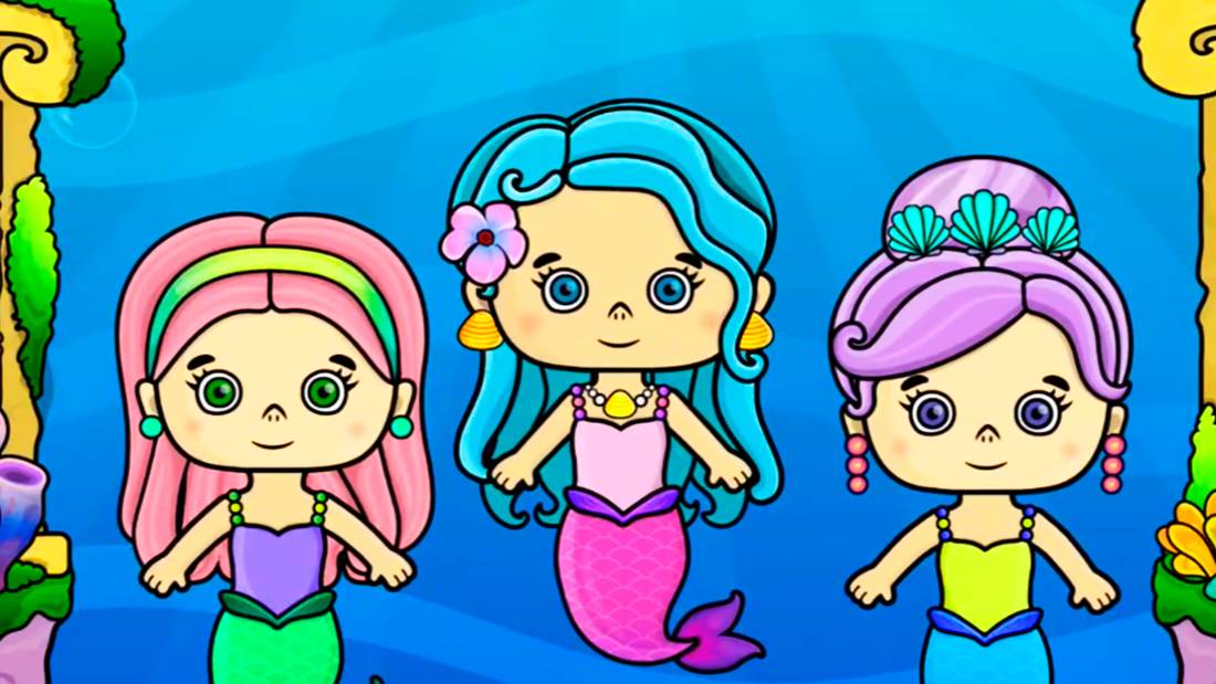 Русалочка - Мультик для детей про Русалочку - Мультфильм для малышей