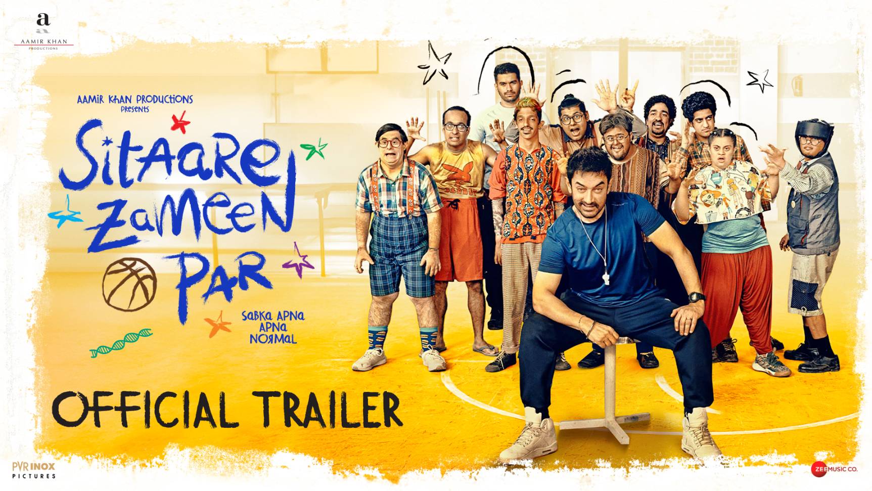 #Звёзды на земле_Sitaare Zameen Par_трейлер_ в кино с 20 июня 2025