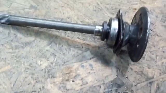 укорачивание полуосей на минитрактор