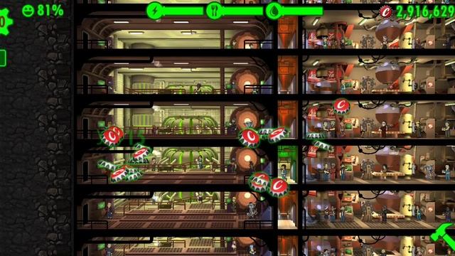 midnight #100 Fallout Shelter. Новое нападение и я опять справился