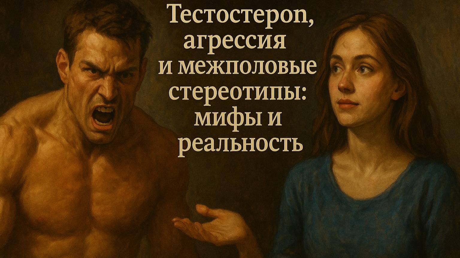 Разрушение мифа о мужской тестостероновой агрессии