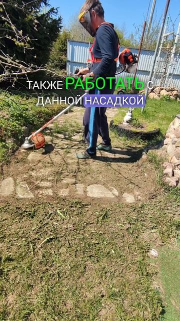 Как убрать зелёную траву в швах между плиткой.