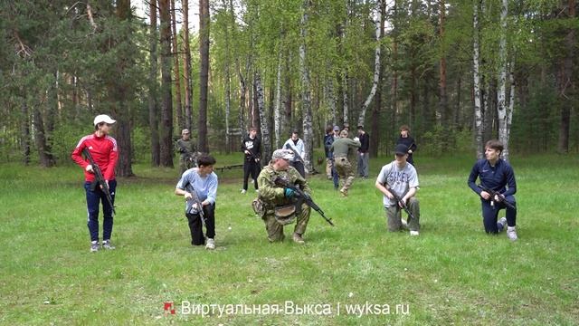 Третий день военно-полевых сборов для старшеклассников