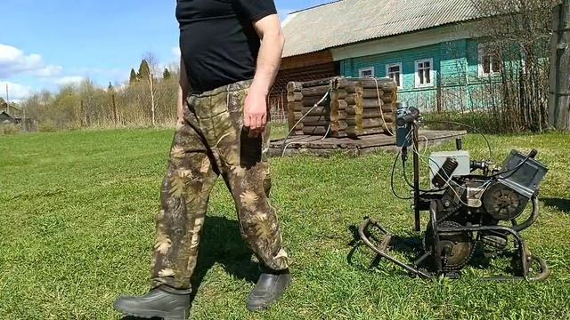 technica Обзор на мотолебёдку Л-70. Ч2
