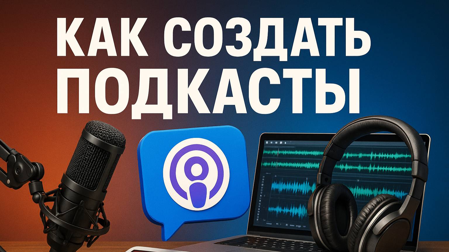 Создаю подкаст на любую тему