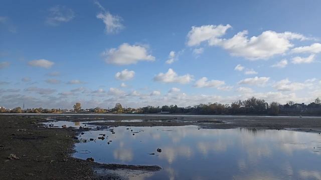 Кубань обмелела