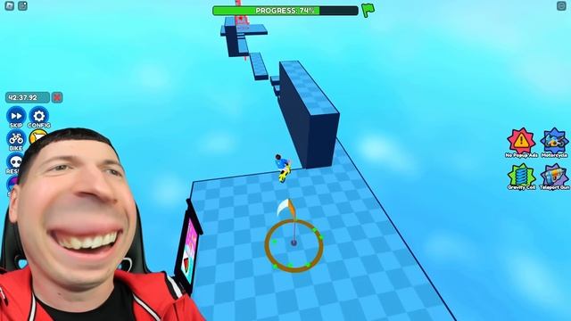 ВЛАДУС ИГРАЕТ  😱 РОБЛОКС, НО ТЫ ВСЕГДА НА БАЙКЕ： 100 БЕЗУМНЫХ ИСПЫТАНИЙ В ROBLOX !
