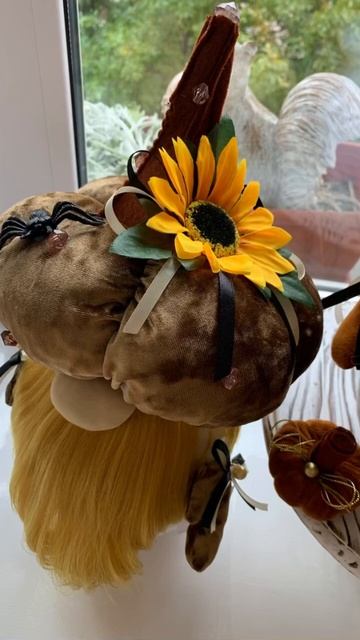 Тыква гномы! По МК моей любимой мастерицы по гномам @magicdolll  #handmade #своимируками