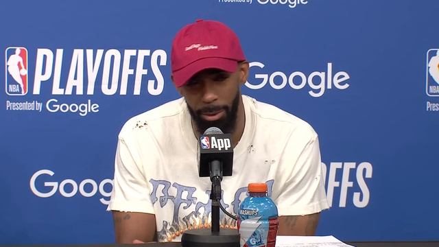 Julius Randle & Mike Conley Speak After Their Closeout Game 5! | May 14, 2025