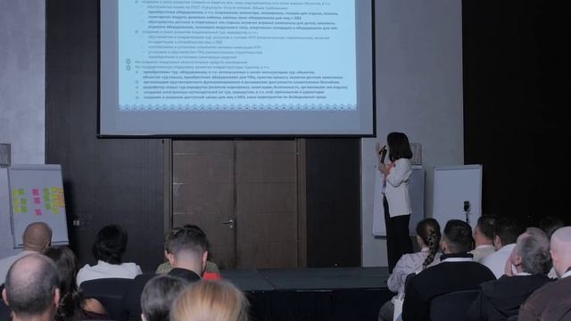 Выступление владельца экопарка «Маламут Ленд» Нины Туринцевой