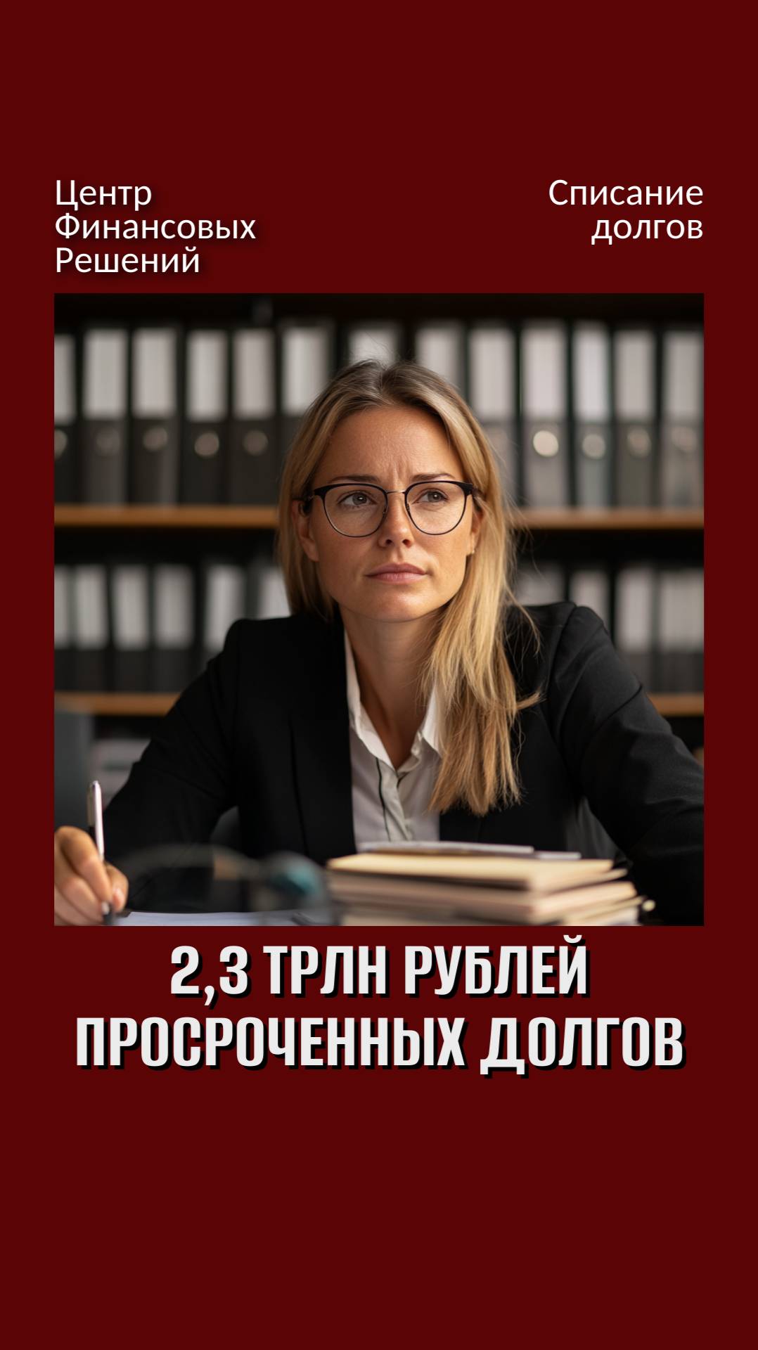 2,3 трлн рублей просроченных долгов