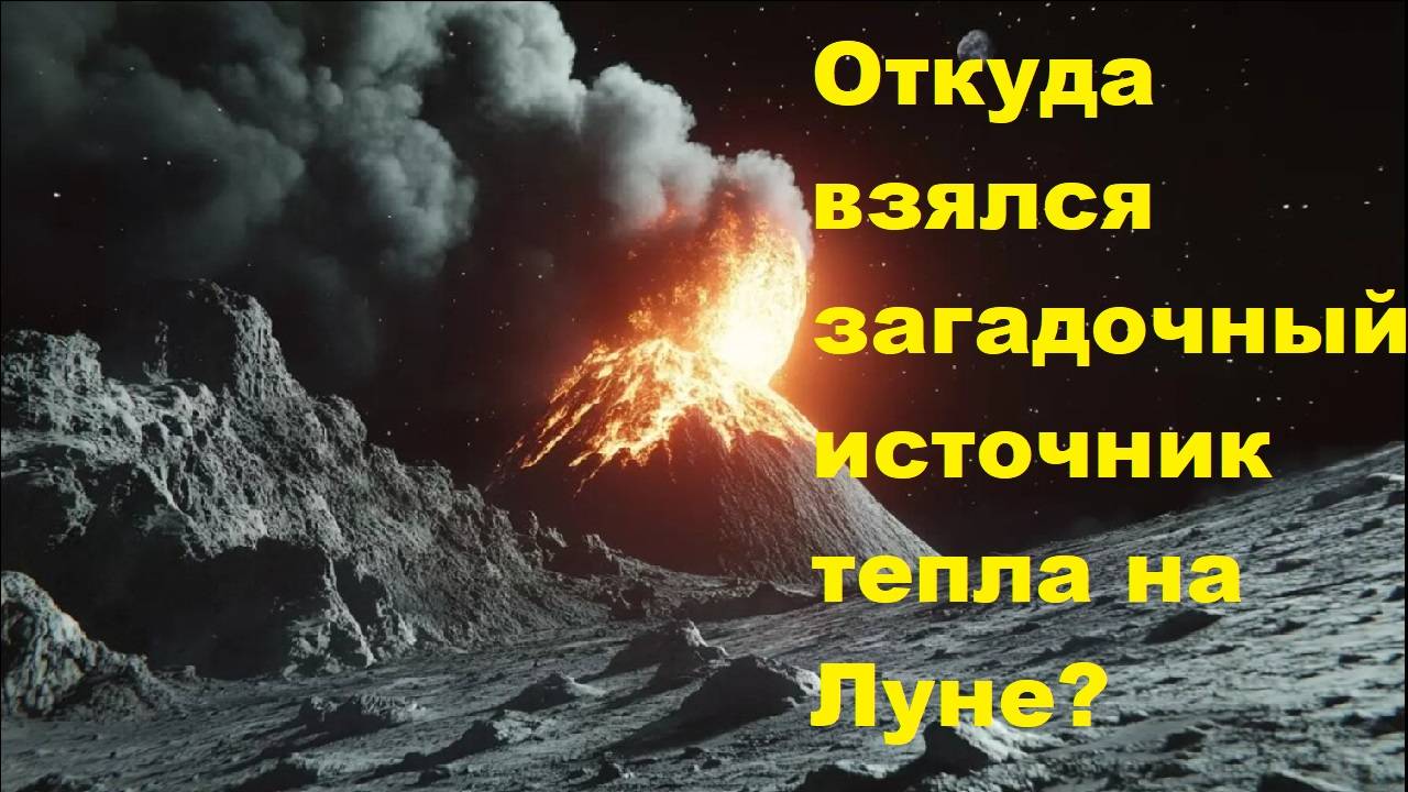 Откуда взялся загадочный источник тепла на Луне?