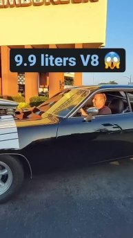 9.9al V8 Plymouth Roadrunner #shorts #мускулкар
