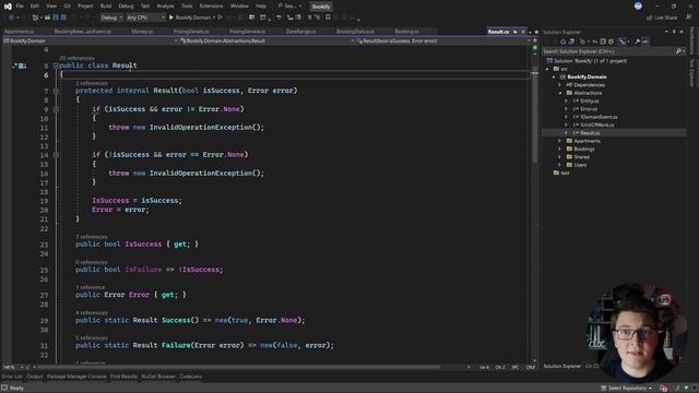 21.Introducing the Result class to the project
