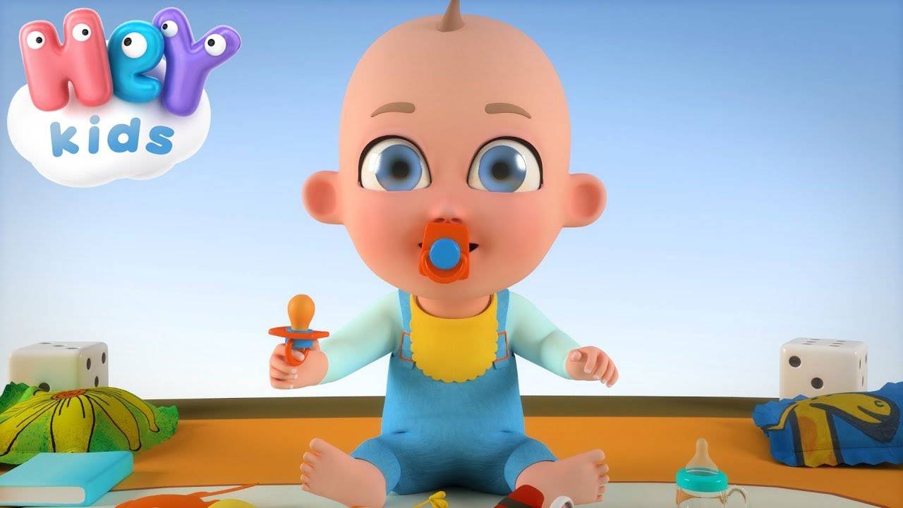 Первые слова для малыша в картинках, Учим слова для детей 1-3 года. Обучающее видео для детей