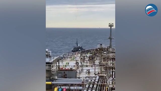 Попытка захвата судна JAGUAR с русским экипажем эстонскими ВМС и НАТО попало на видео