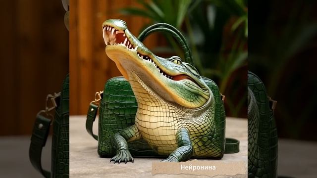 сумка крокодил
