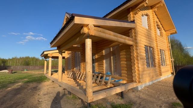 Дом по нашему проекту https://groupforest.ru/catalog/project/proekt-doma-ts-1004/
1 этап
