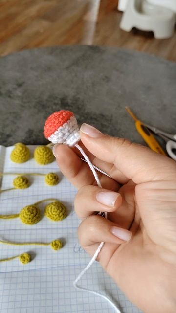 вяжем лягушку 🐸