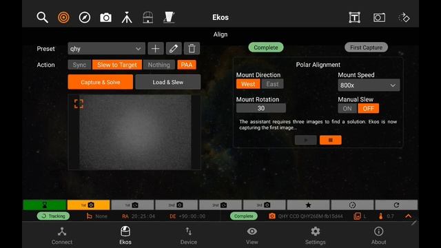 StellarMate Polar Alignment Assistant
