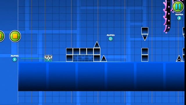 Как сделать 3 незаметных секретов вей в GEOMETRY DASH 2.1