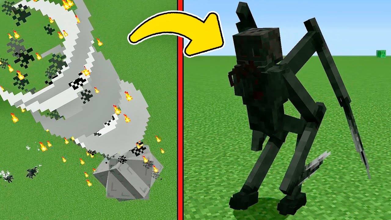 МЕТЕОРИТ ПАРАЗИТОВ В МАЙНКРАФТ Scape And Run Parasites Minecraft
