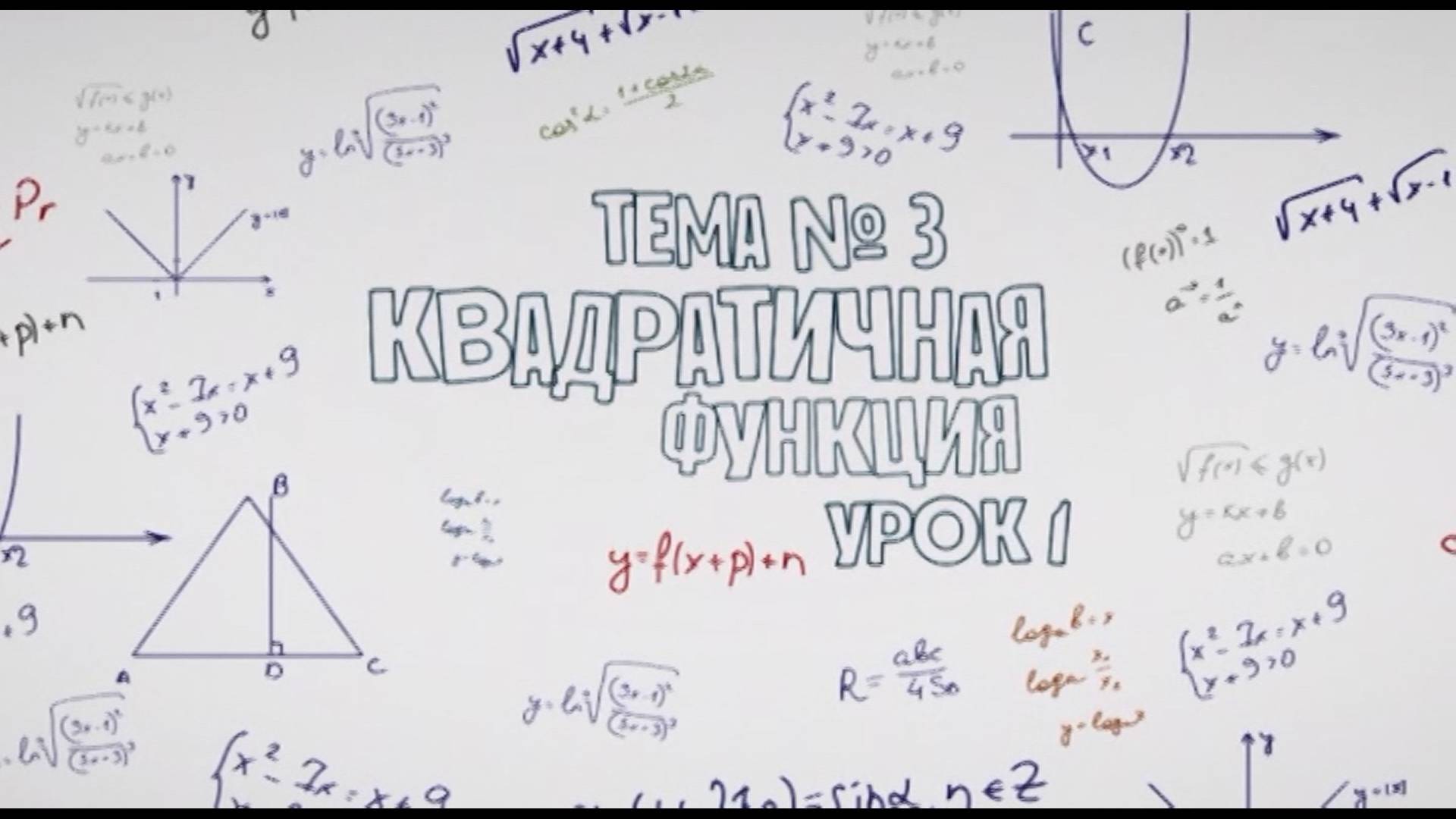 03.1. Квадратичная Функция