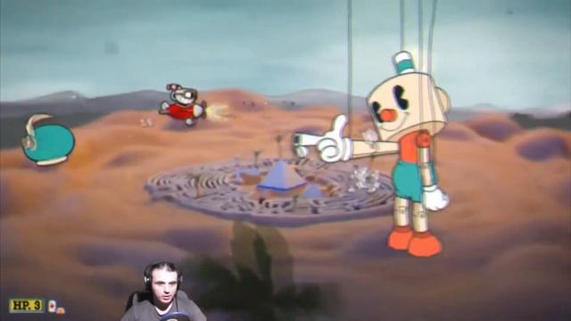 Cuphead: Убийство босса Djimmi the Great