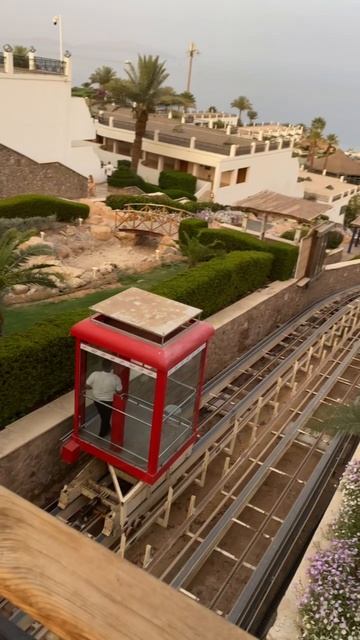 Safir Sharm Waterfalls Resort Сафир Шарм Вотерфолс Резорт Hadaba Шарм-эль-Шейх Египет Фуникулёр
