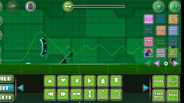 «Строю уровень»« (i make level in geometry dash)».