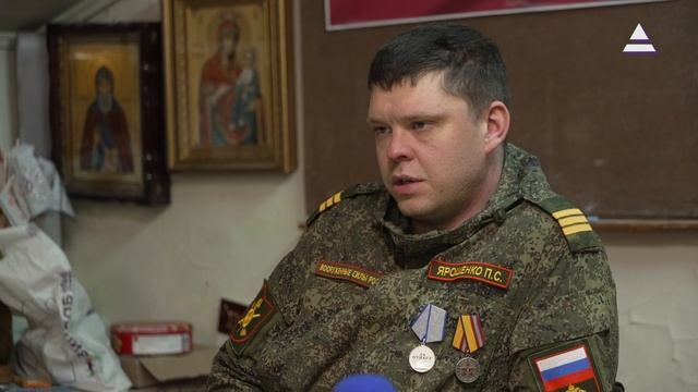 Патриотическое воспитание. Встреча курсантов с участником СВО