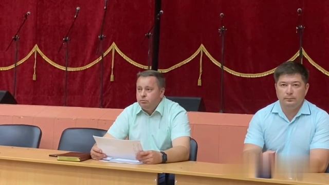 Выступление главы