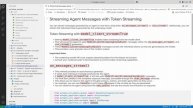 10 -Streaming Agent Messages & Tokens Real-Time Insights