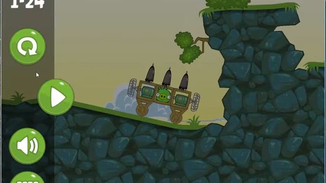 Bad Piggies злые свинки но он будет жить ;)
