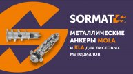 Крепеж для монтажа в листовые материалы: анкеры MOLA и KLA