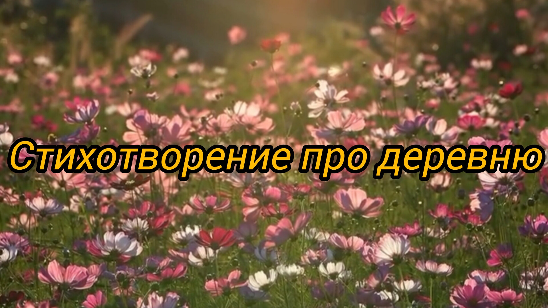 Деревенское... (авторское стихотворение) Галимов Расул. Н.