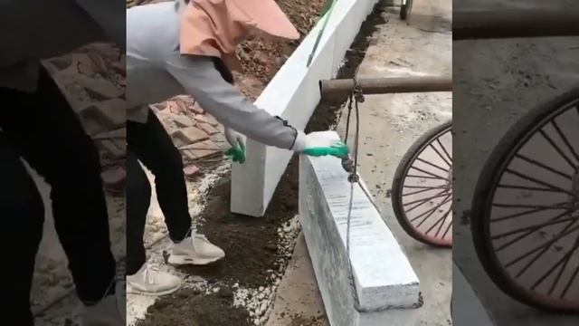 Рычаг с колёсами тяжести перевозит