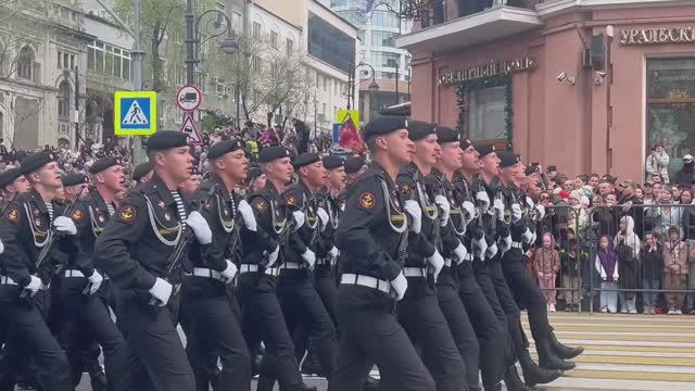 9 Мая. г.Владивосток. Праздник со слезами на глазах. Один день за 9 минут