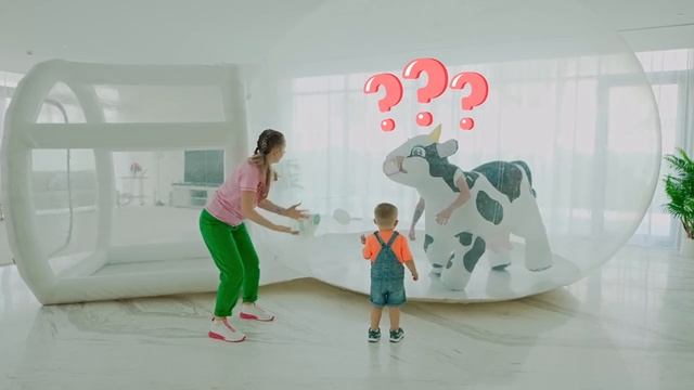 ДИАНА И РОМА - Фигуры и Цвета - ГИГАНТСКИЙ Куб-Сортер Челлендж
