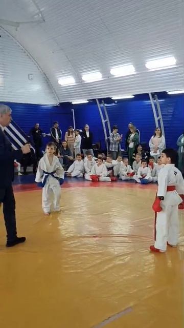 Юные спортсмены.