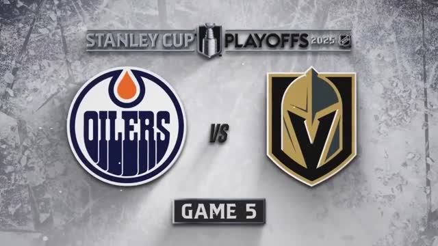 Вегас Голден Найтс — Эдмонтон Ойлерз | 15.05.2025 | Плей-офф | Раунд 2 Игра 5 | Обзор матча