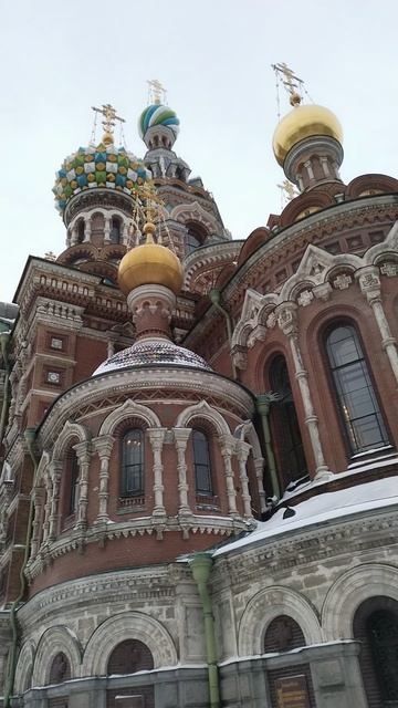 Храм Спаса на Крови, Петербург. 12 декабря 2023. Видео №3.