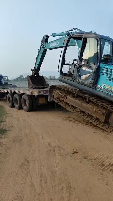 Kobelco machine 140 loading #kobelco