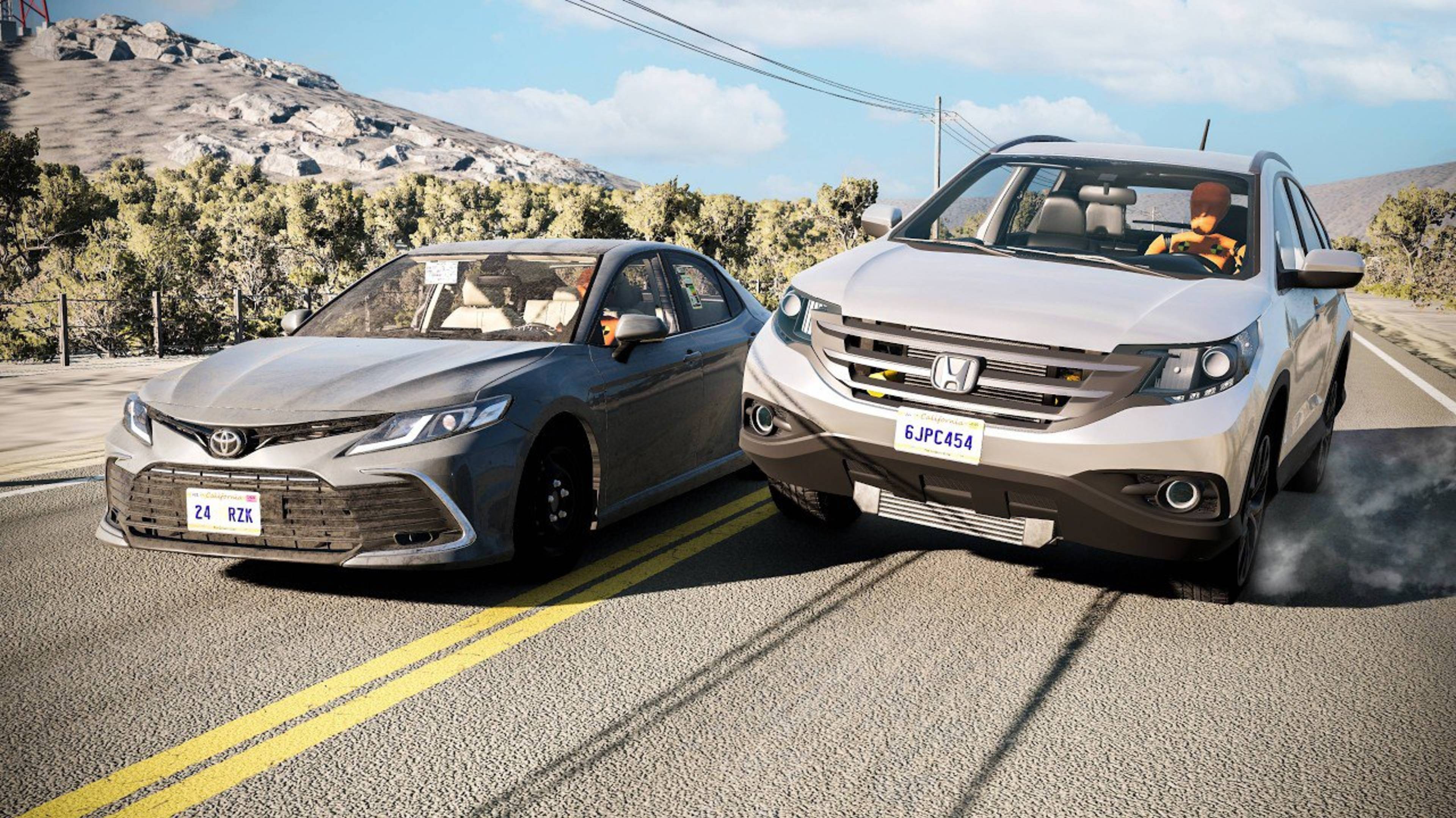 Обгоны и автокатастрофы 🔥 Лучистый драйв