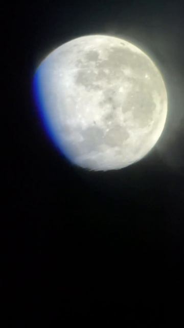 Луна в телескоп. Астрономия #moon #astronomy
