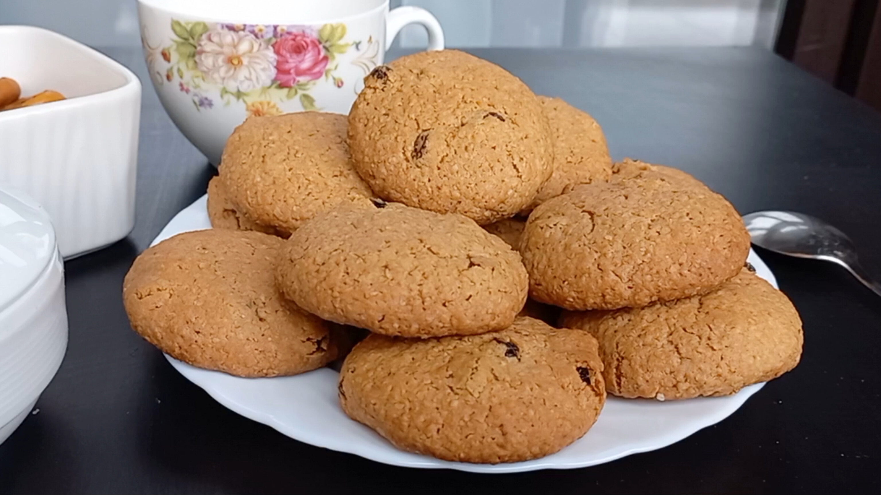 Печенье в магазине больше не покупаю! ОЧЕНЬ ВКУСНОЕ ОВСЯНОЕ #ПЕЧЕНЬЕ!