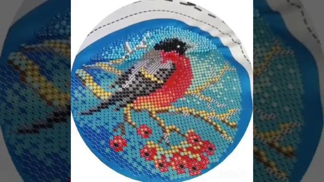 Зимний талисман. Снегирь и снеговик.