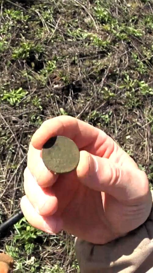 ДЕНГА 1736 ГОДА  #клад #копатель #коп #metaldetecting #находки #металлоискатель